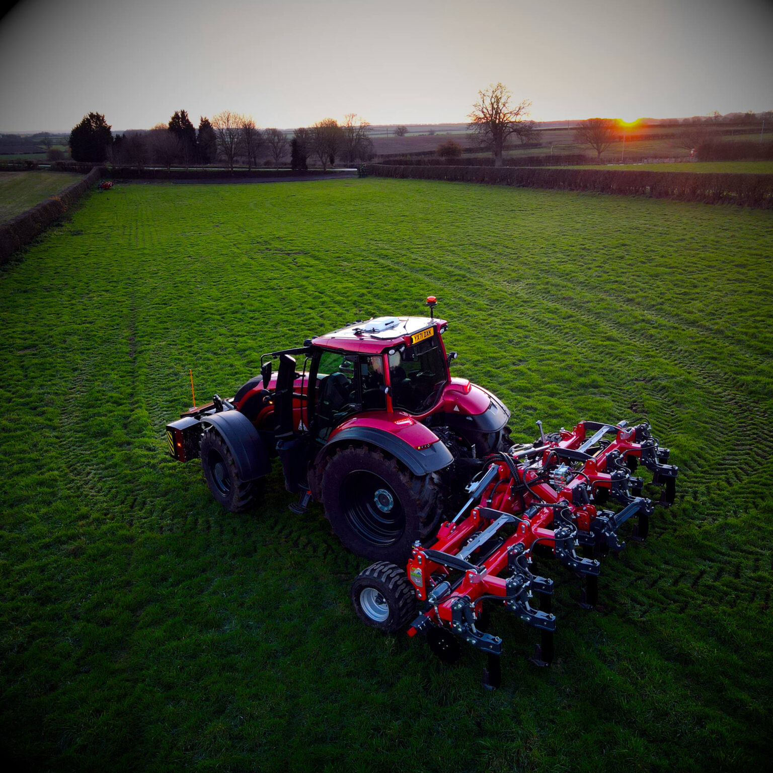 Agriweld Assist on Valtra Tractor in Field