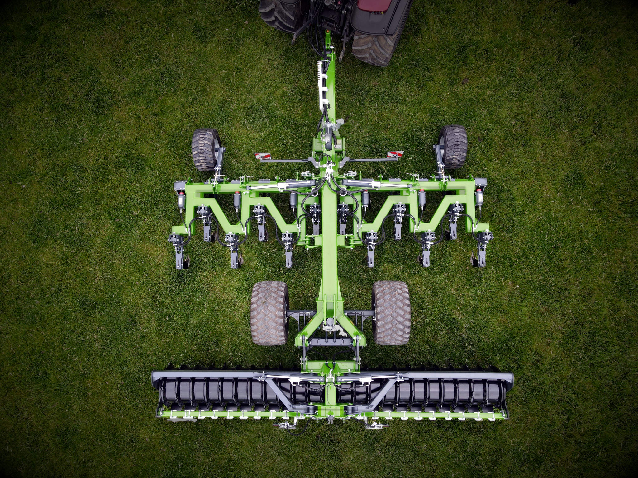 Agriweld 6m Min-Dis Cultivator from above