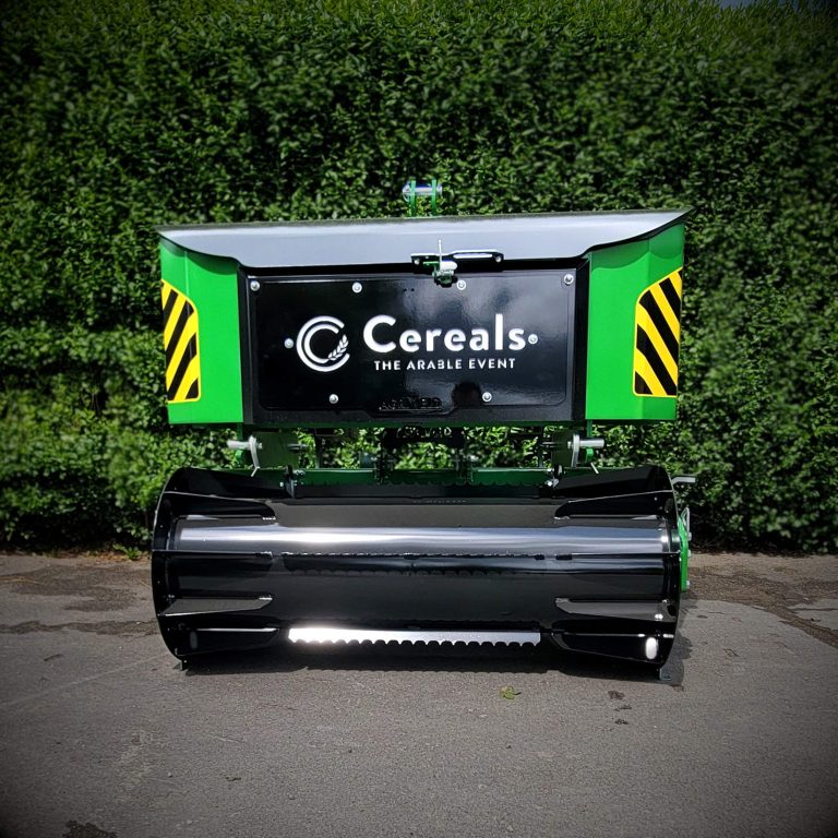 Agriweld Swath Roller with Cereals logo